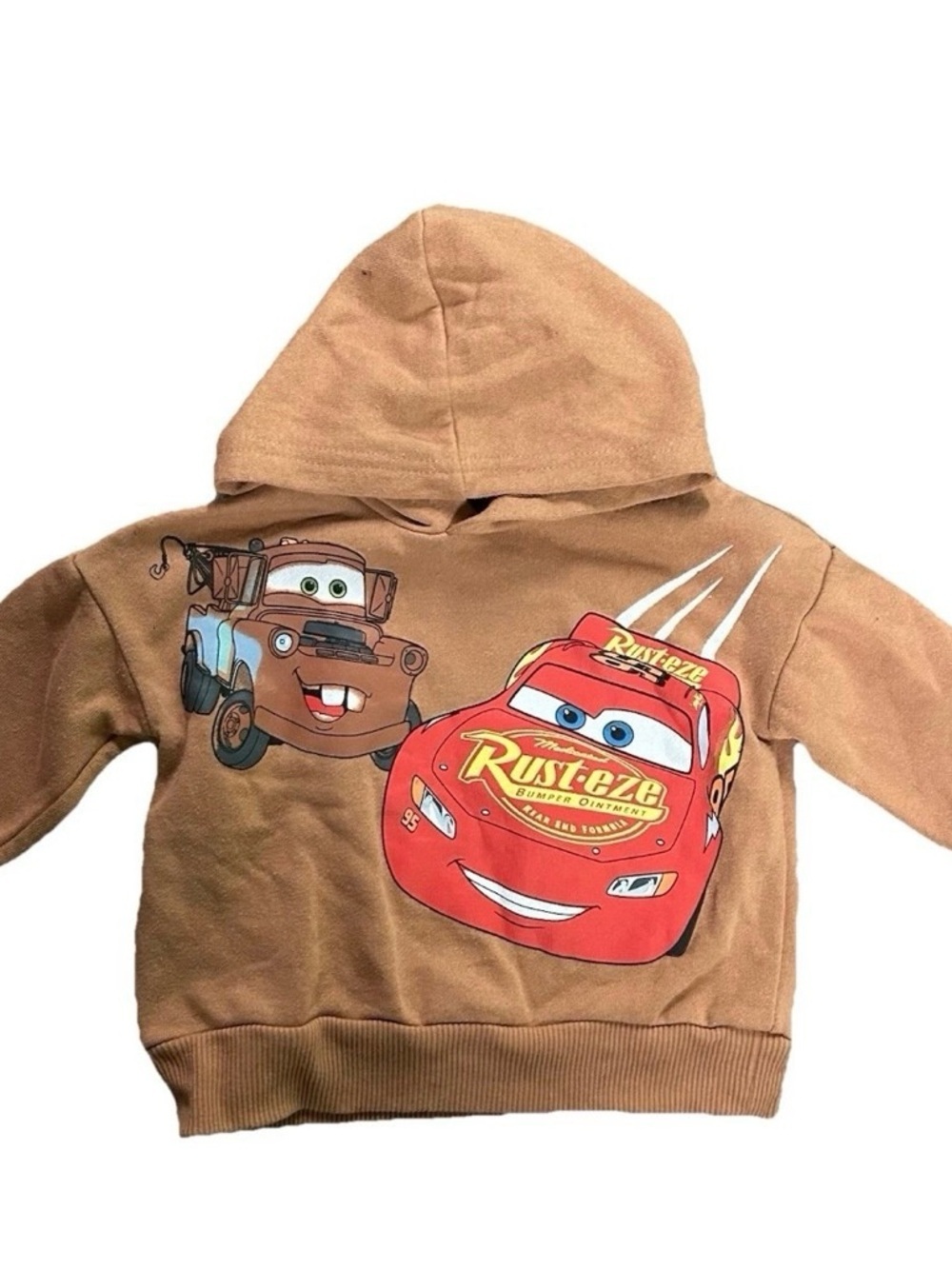 Disney Cars Matching Set Size 18 Months Lightening McQueen Hoodie Sweatshirt - Picture 2 of 5